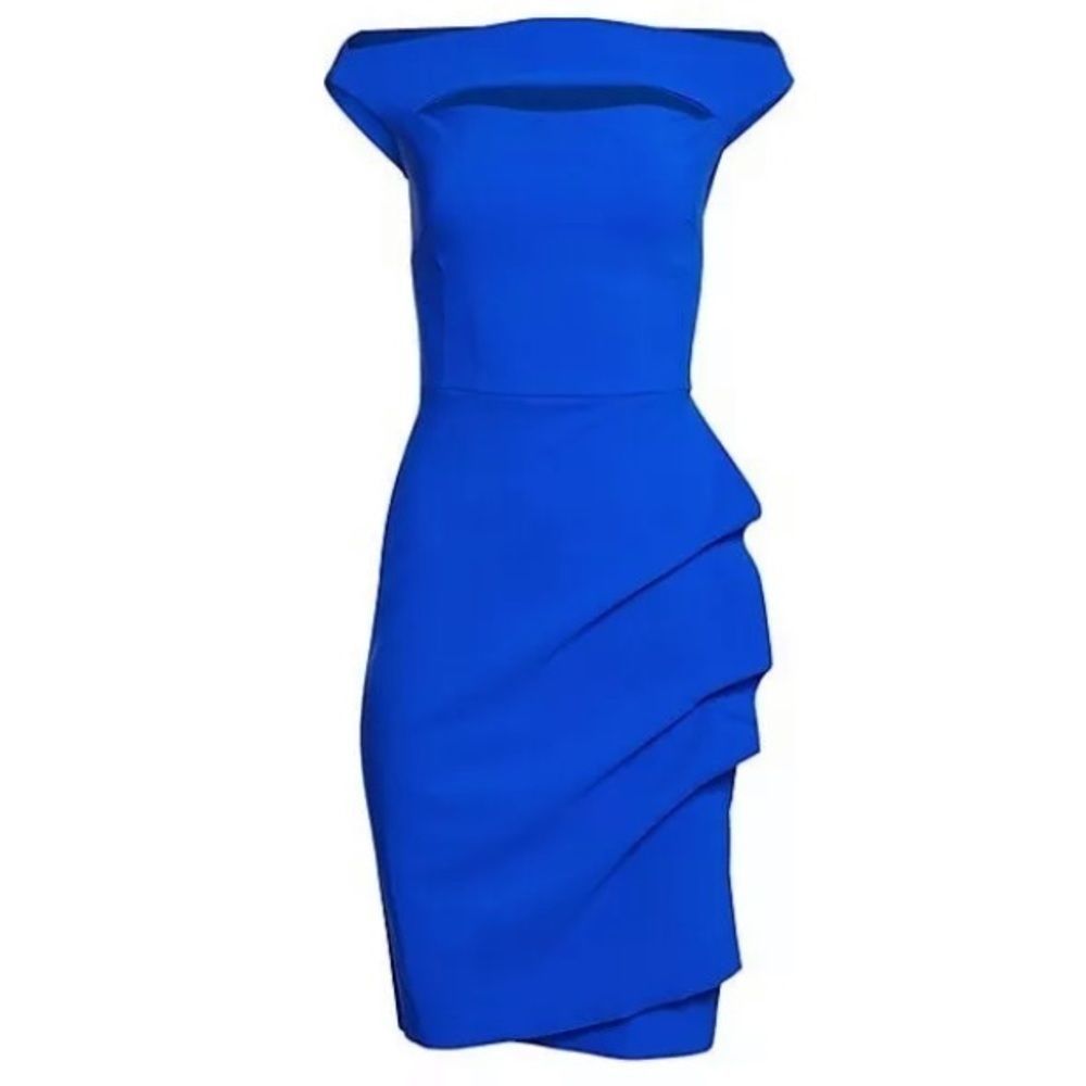 NWT Chiara Boni Melania Short Off-The-Shoulder dress